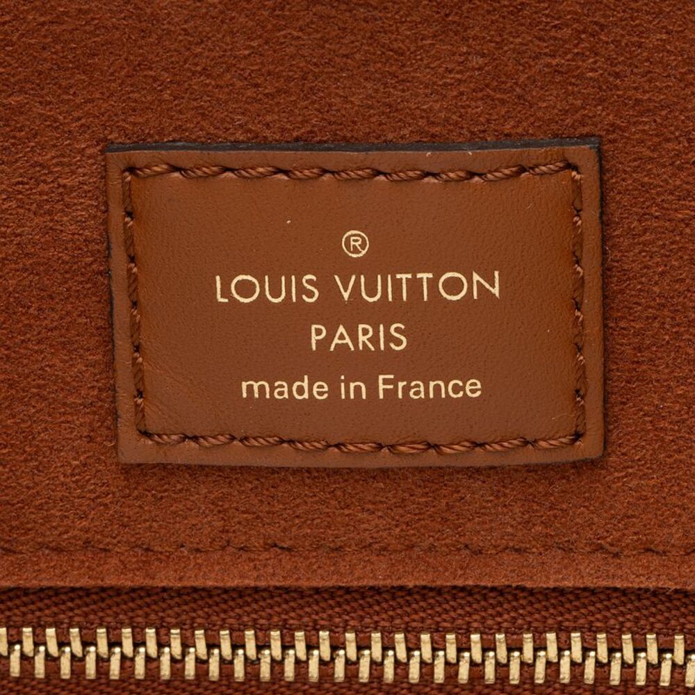 Louis Vuitton Calfskin Monogram Canvas Fold Tote PM - Picture 7 of 13